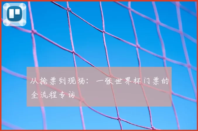 从抢票到现场:一张世界杯门票的全流程专访