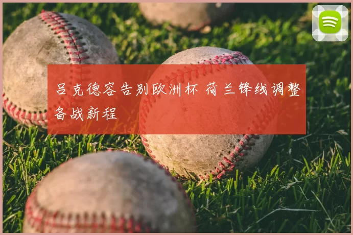 吕克德容告别欧洲杯 荷兰锋线调整备战新程