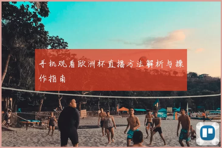 手机观看欧洲杯直播方法解析与操作指南